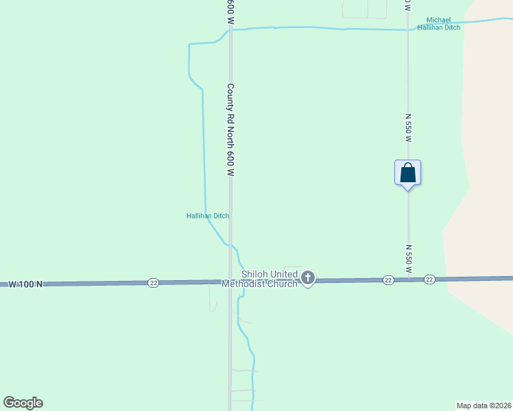 map of restaurants, bars, coffee shops, grocery stores, and more near 1362 North 600 West in Kokomo