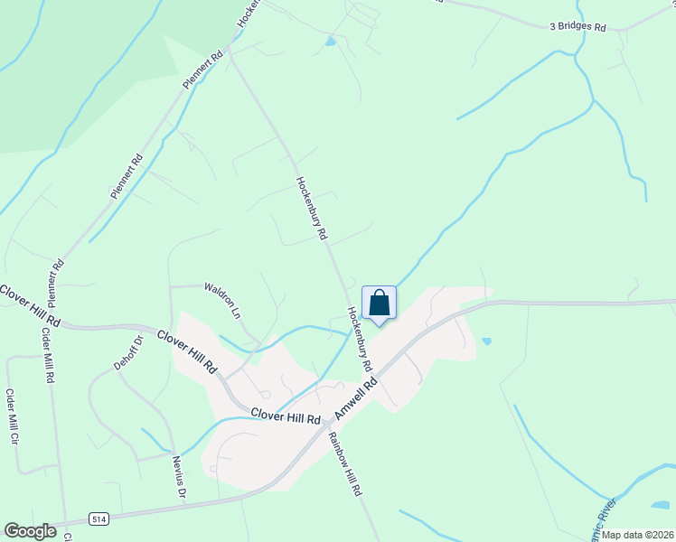 map of restaurants, bars, coffee shops, grocery stores, and more near 218 Hockenbury Road in Somerset County