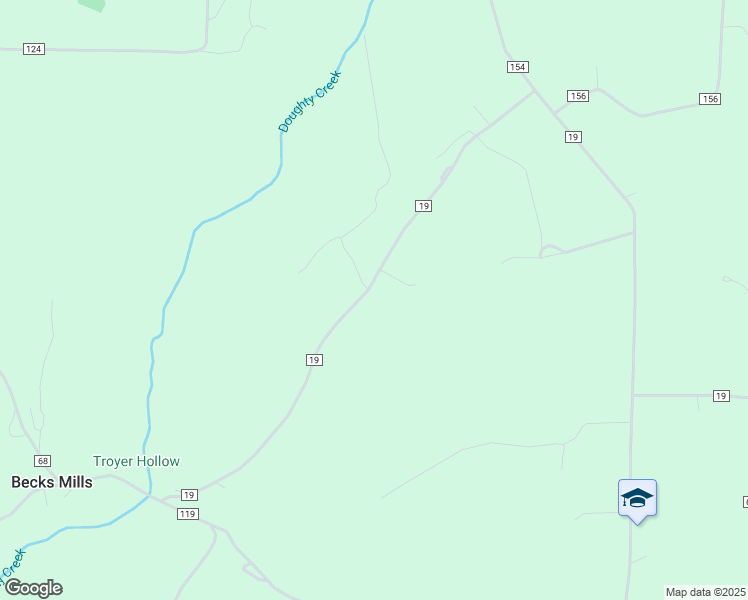 map of restaurants, bars, coffee shops, grocery stores, and more near 5015 County Highway 19 in Millersburg