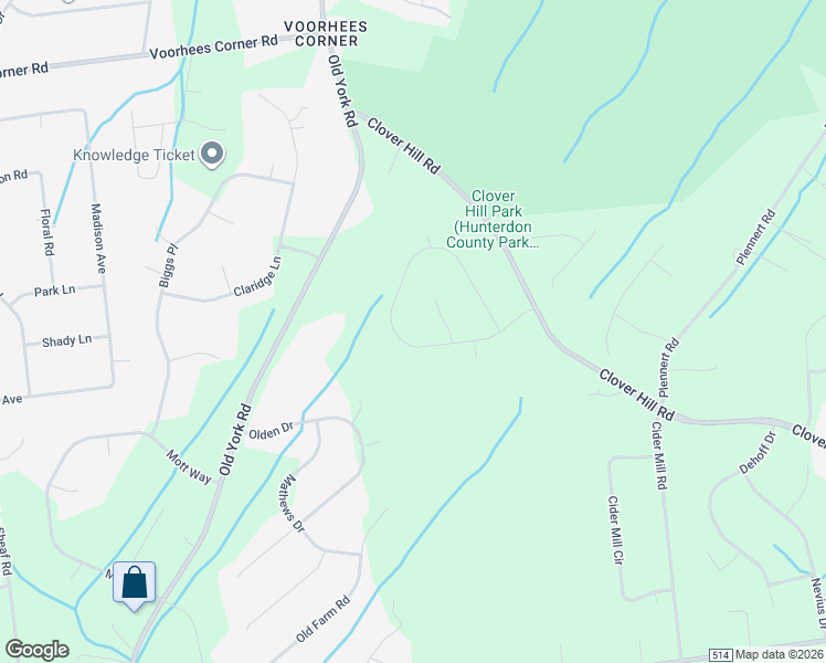 map of restaurants, bars, coffee shops, grocery stores, and more near 12 Running Brook Circle in Flemington