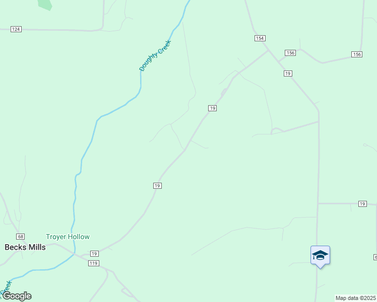 map of restaurants, bars, coffee shops, grocery stores, and more near 5015 County Highway 19 in Millersburg