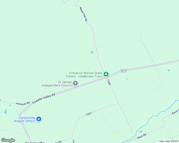 map of restaurants, bars, coffee shops, grocery stores, and more near 3542 Powells Valley Road in Halifax