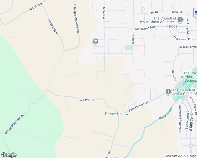 map of restaurants, bars, coffee shops, grocery stores, and more near 7534 West 14000 South in Herriman