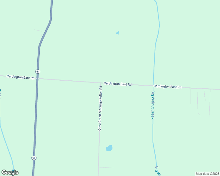 map of restaurants, bars, coffee shops, grocery stores, and more near 4226 Township 124 Road in Cardington