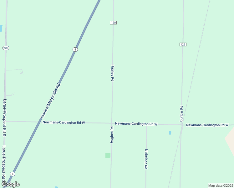 map of restaurants, bars, coffee shops, grocery stores, and more near 4744 Hughes Road in Prospect