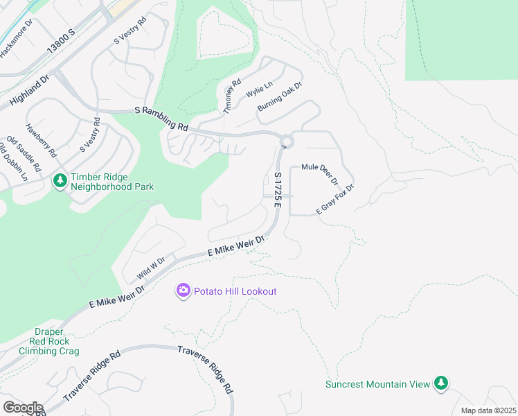 map of restaurants, bars, coffee shops, grocery stores, and more near 14138 South Spyglass Hill Drive in Draper