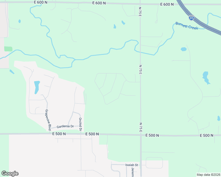 map of restaurants, bars, coffee shops, grocery stores, and more near Daffodil Drive in Lafayette