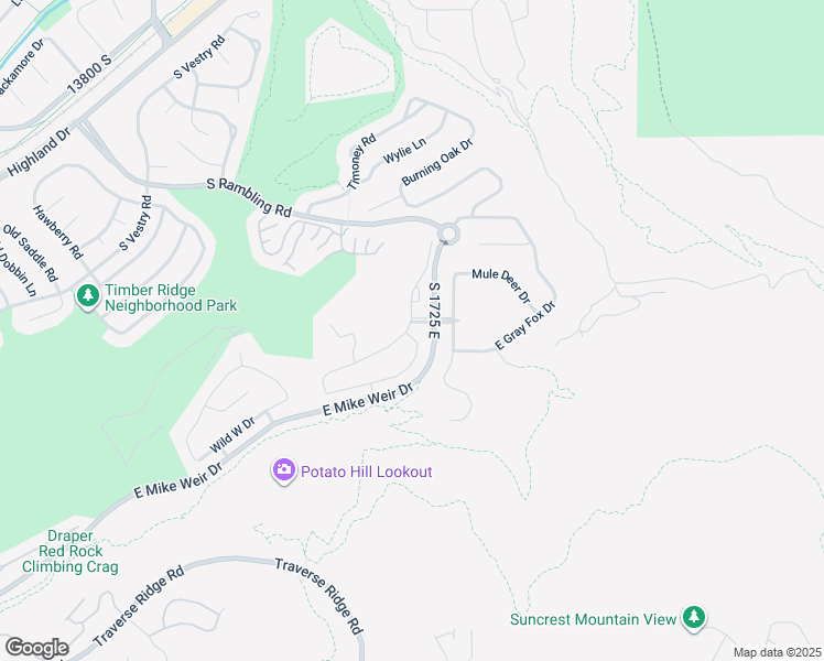 map of restaurants, bars, coffee shops, grocery stores, and more near 14133 South Spyglass Hill Drive in Draper