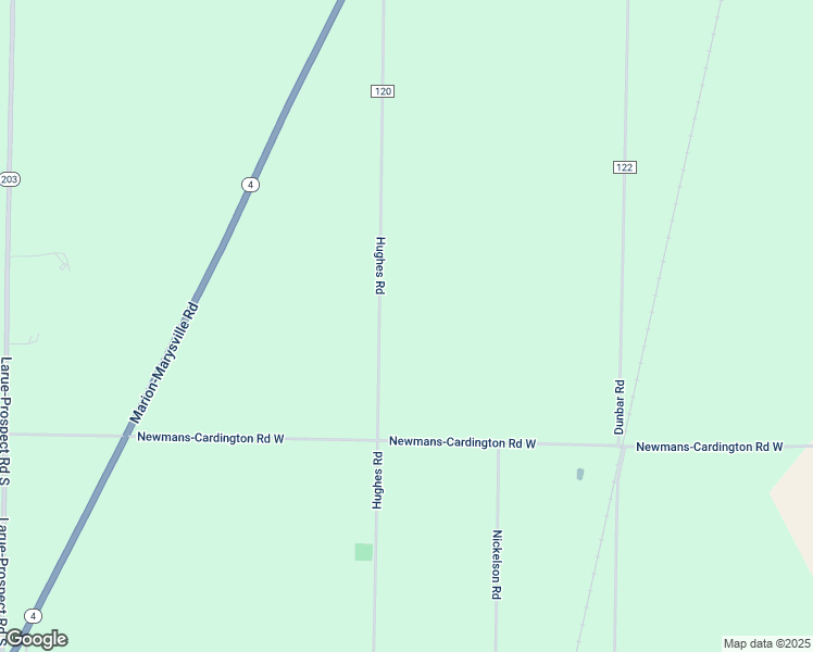 map of restaurants, bars, coffee shops, grocery stores, and more near 4744 Hughes Road in Prospect