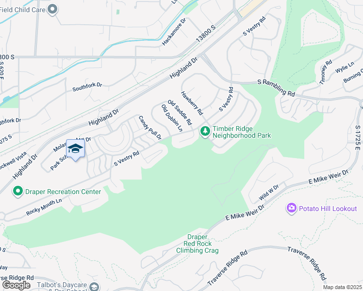 map of restaurants, bars, coffee shops, grocery stores, and more near 1152 Gavin Circle in Draper
