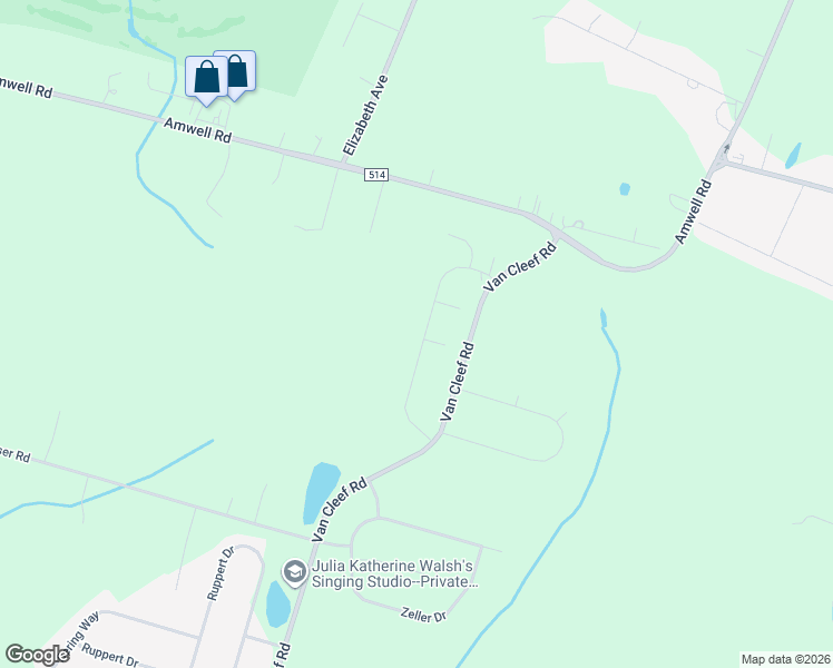 map of restaurants, bars, coffee shops, grocery stores, and more near 14 Maher Road in Franklin Township