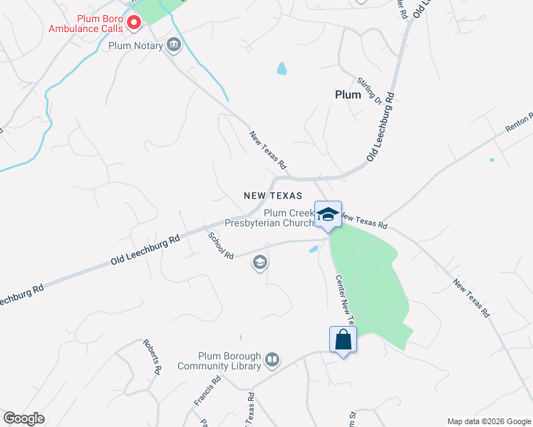 map of restaurants, bars, coffee shops, grocery stores, and more near 699 Old Leechburg Road in Pittsburgh