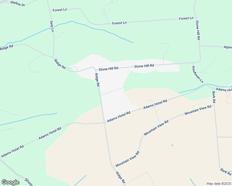 map of restaurants, bars, coffee shops, grocery stores, and more near 34 Paradise Avenue in Shoemakersville