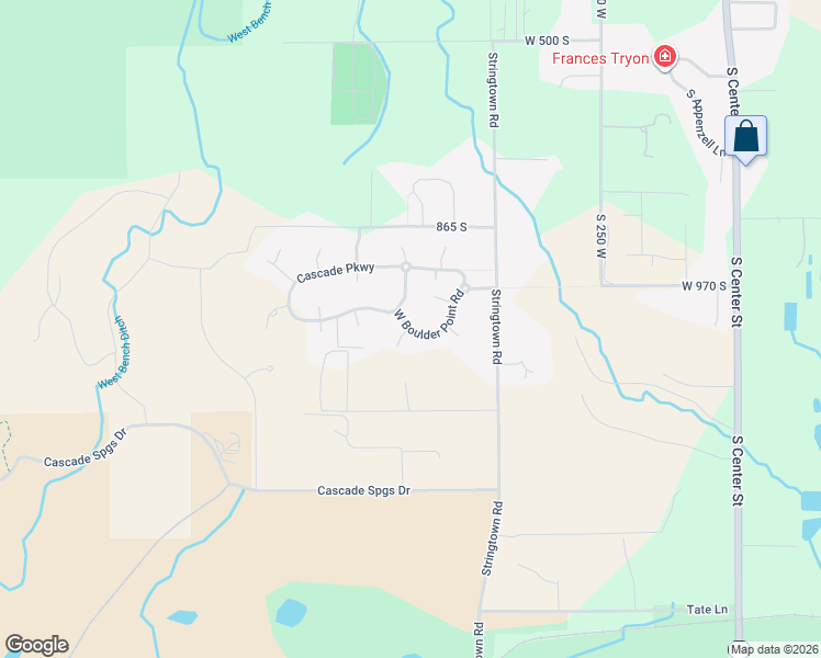 map of restaurants, bars, coffee shops, grocery stores, and more near 525 West Boulder Point Road in Midway