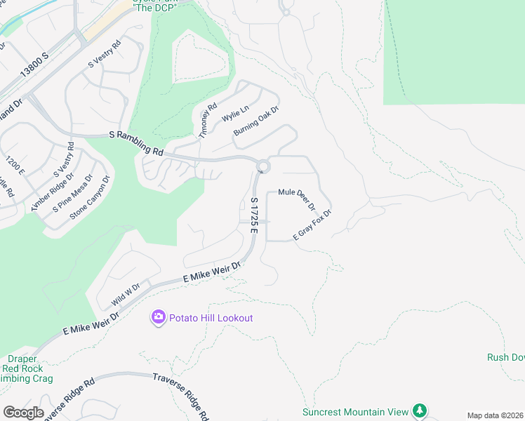 map of restaurants, bars, coffee shops, grocery stores, and more near 14078 Canyon Vista Lane in Draper