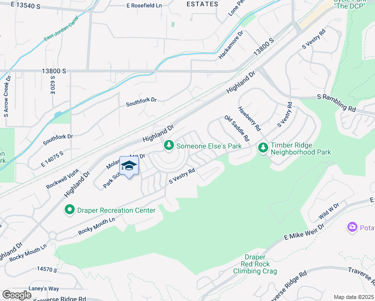 map of restaurants, bars, coffee shops, grocery stores, and more near 14078 Pepi Band Road in Draper