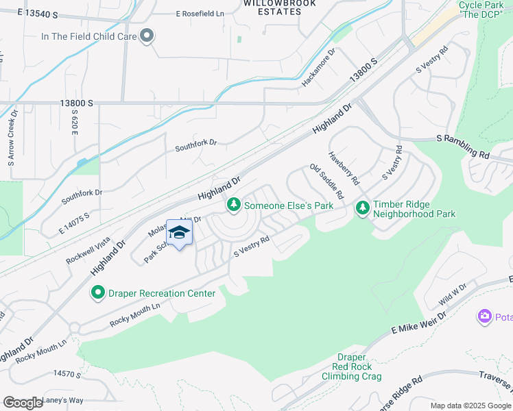 map of restaurants, bars, coffee shops, grocery stores, and more near 14064 Pepi Band Road in Draper