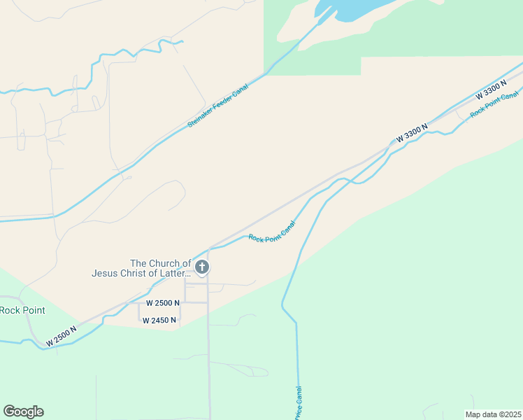 map of restaurants, bars, coffee shops, grocery stores, and more near 1310 West 3300 North in Vernal