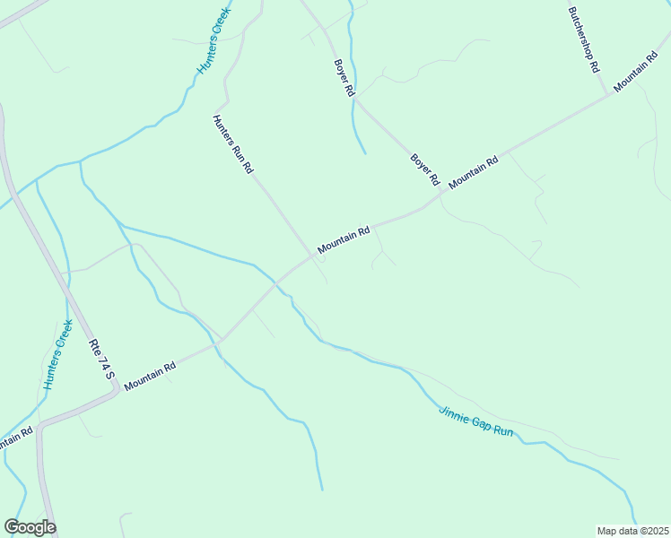 map of restaurants, bars, coffee shops, grocery stores, and more near 8560 Mountain Road in Port Royal