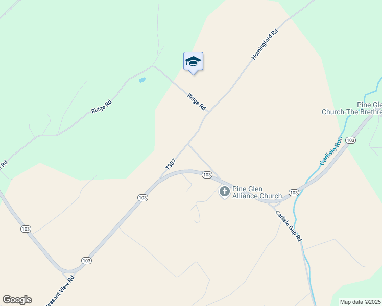 map of restaurants, bars, coffee shops, grocery stores, and more near 16 Farm View Lane in Lewistown