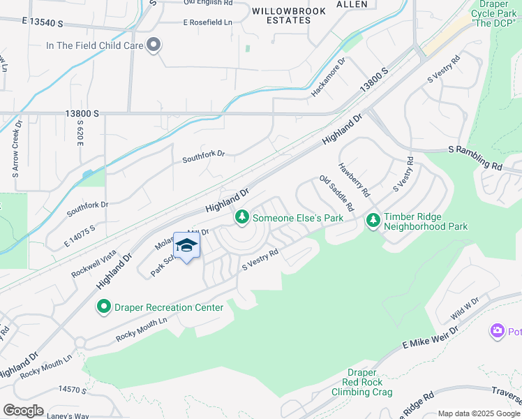 map of restaurants, bars, coffee shops, grocery stores, and more near 14044 Pepi Band Road in Draper