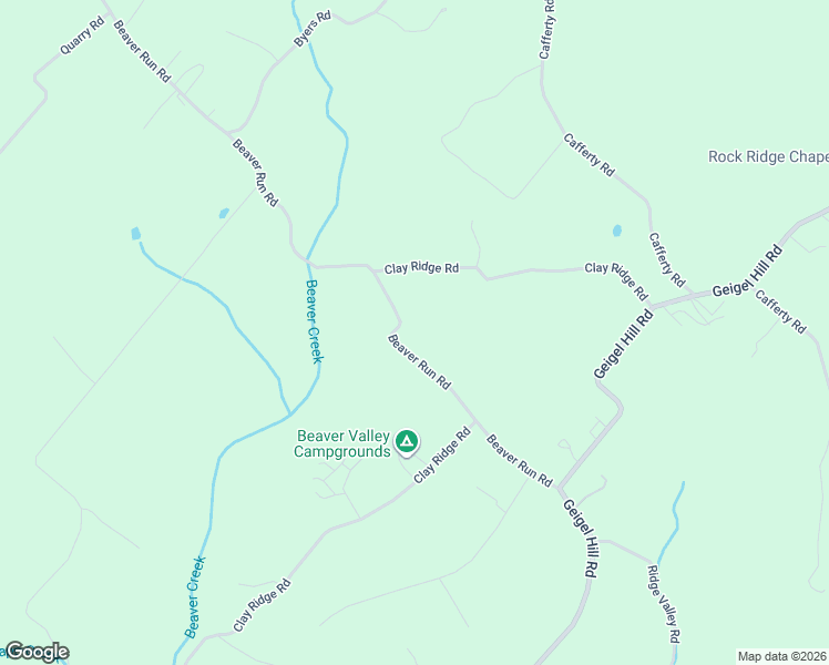 map of restaurants, bars, coffee shops, grocery stores, and more near 46 Beaver Run Road in Ottsville