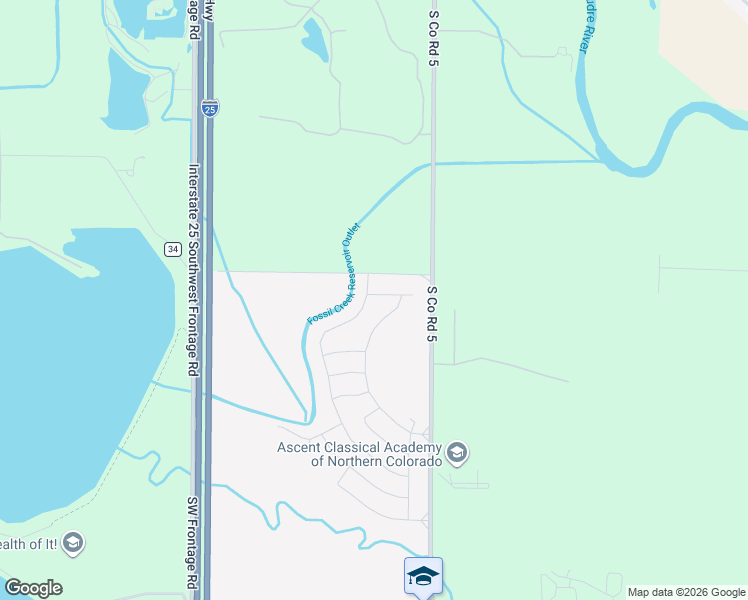 map of restaurants, bars, coffee shops, grocery stores, and more near 4885-5099 East Co Road 34C in Windsor