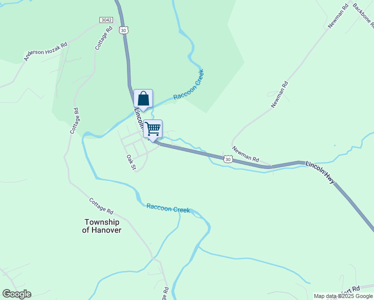 map of restaurants, bars, coffee shops, grocery stores, and more near 355 U.S. 30 in Clinton