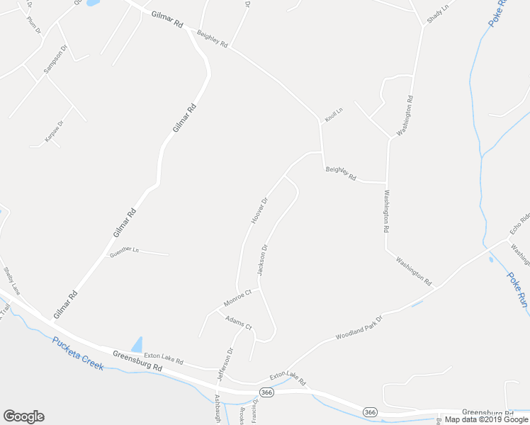 map of restaurants, bars, coffee shops, grocery stores, and more near 518 Hoover Drive in Apollo