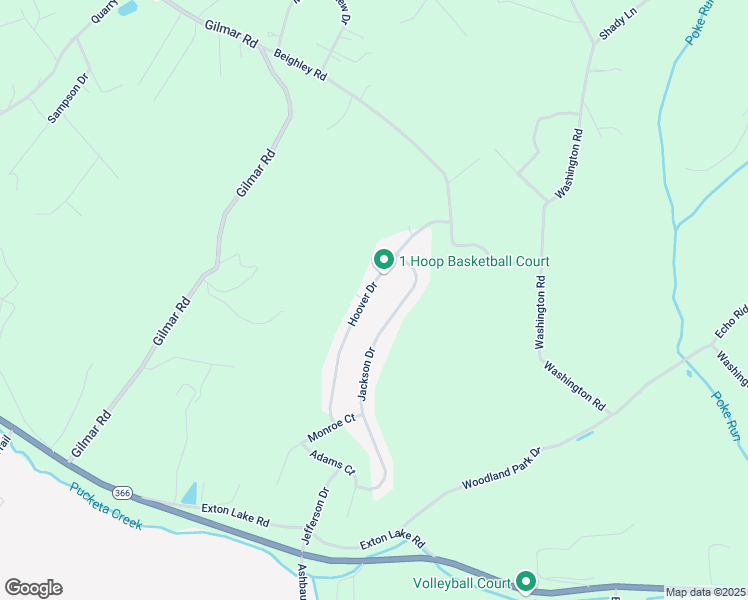 map of restaurants, bars, coffee shops, grocery stores, and more near 518 Hoover Drive in Apollo