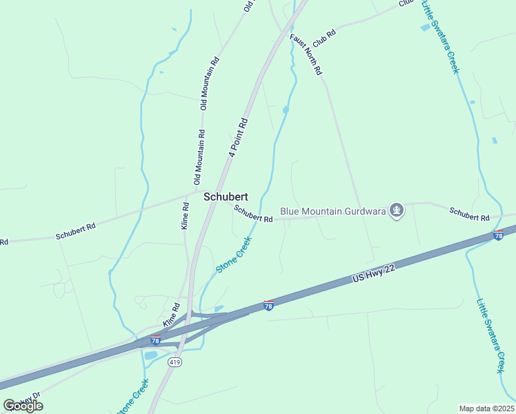 map of restaurants, bars, coffee shops, grocery stores, and more near 521 Schubert Road in Bethel