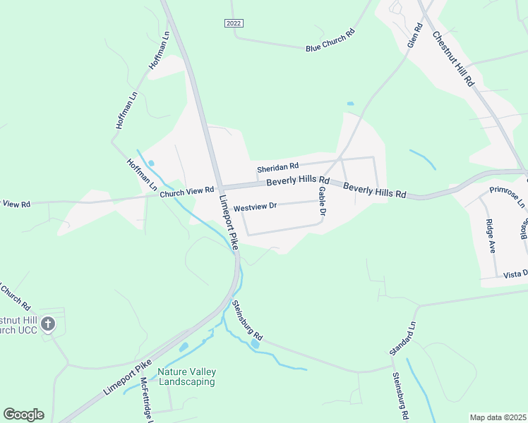 map of restaurants, bars, coffee shops, grocery stores, and more near 1620 Westview Drive in Coopersburg