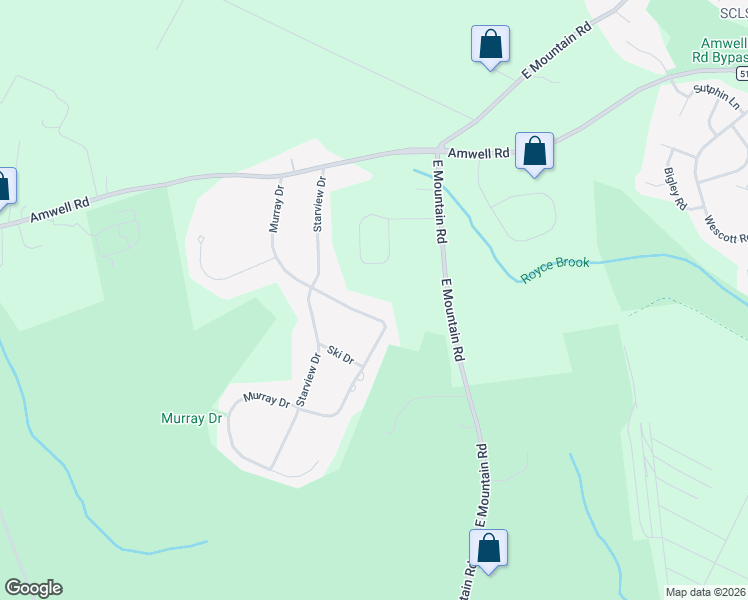 map of restaurants, bars, coffee shops, grocery stores, and more near 22 Murray Drive in Hillsborough Township