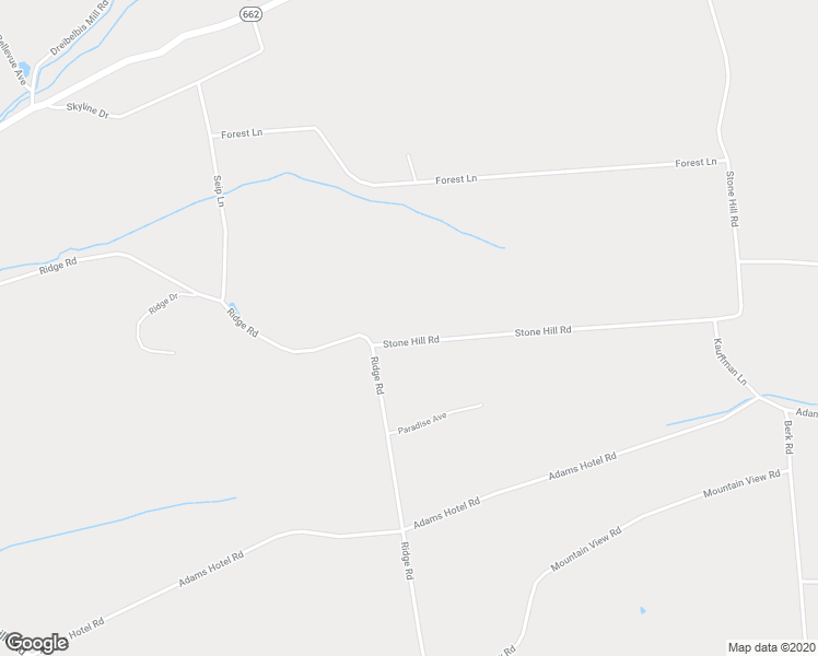 map of restaurants, bars, coffee shops, grocery stores, and more near 814 Stone Hill Road in Shoemakersville