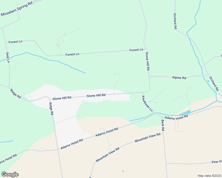 map of restaurants, bars, coffee shops, grocery stores, and more near 604 Stone Hill Road in Shoemakersville