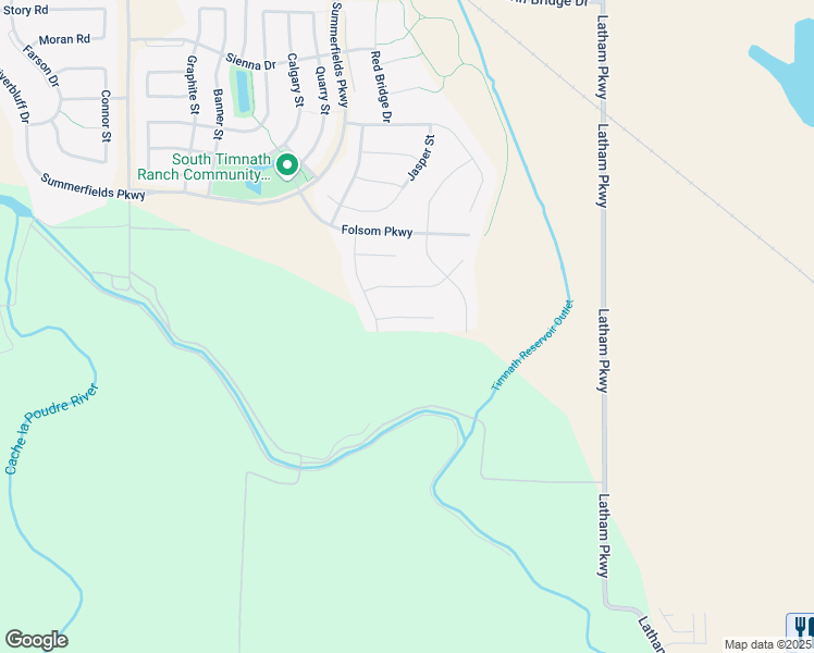 map of restaurants, bars, coffee shops, grocery stores, and more near 6793 Covenant Court in Timnath