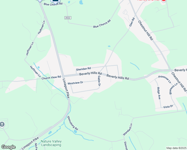 map of restaurants, bars, coffee shops, grocery stores, and more near 1496 Beverly Hills Road in Coopersburg