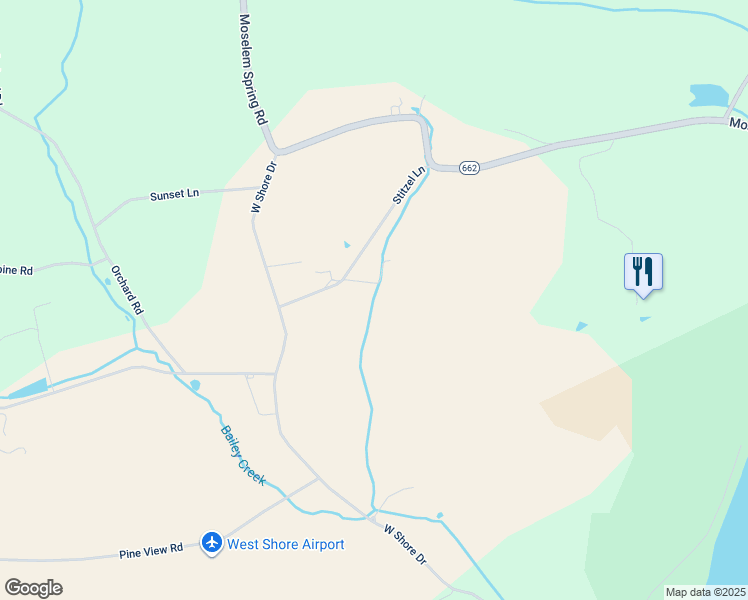 map of restaurants, bars, coffee shops, grocery stores, and more near 79 Stitzel Lane in Hamburg