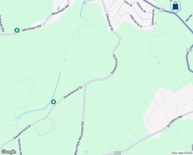 map of restaurants, bars, coffee shops, grocery stores, and more near 6285 Sweetwood Drive in Macungie