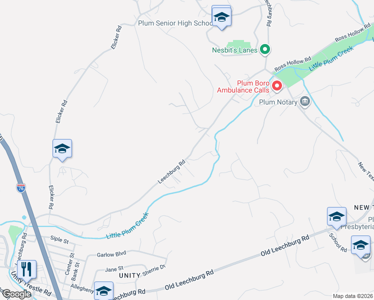 map of restaurants, bars, coffee shops, grocery stores, and more near 3213 Leechburg Road in Pittsburgh