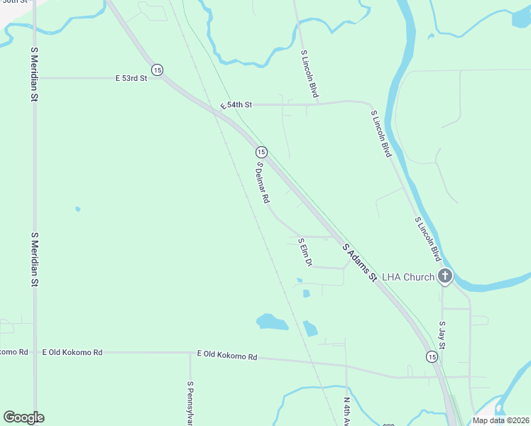 map of restaurants, bars, coffee shops, grocery stores, and more near 5804 South Delmar Road in Marion