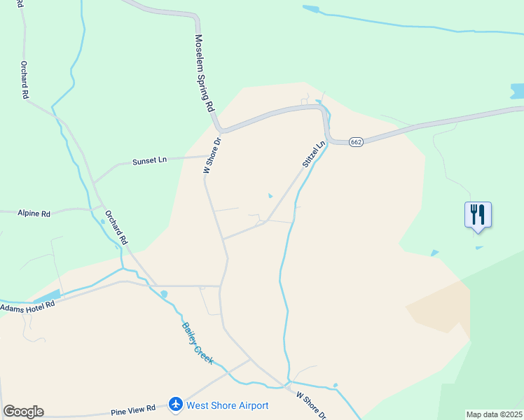 map of restaurants, bars, coffee shops, grocery stores, and more near 75 Stitzel Lane in Hamburg