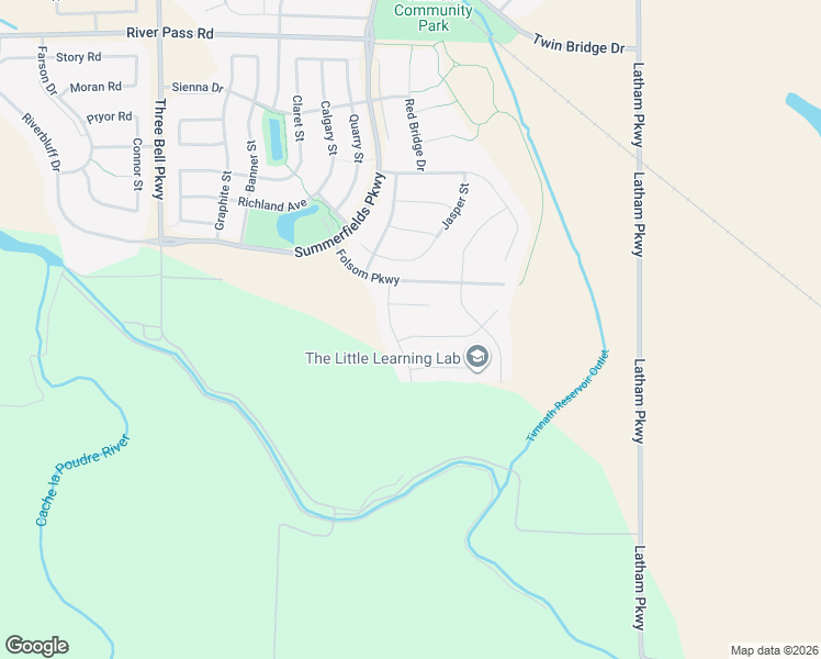 map of restaurants, bars, coffee shops, grocery stores, and more near 6722 Grainery Road in Timnath