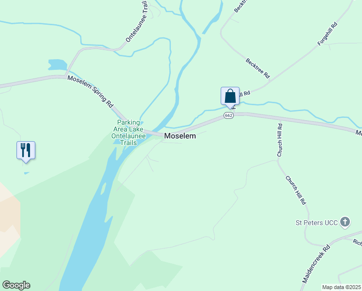 map of restaurants, bars, coffee shops, grocery stores, and more near 18 Lake Road in Hamburg