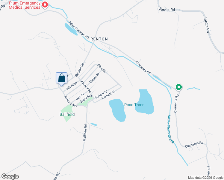 map of restaurants, bars, coffee shops, grocery stores, and more near 9148 Walnut Street in Pittsburgh