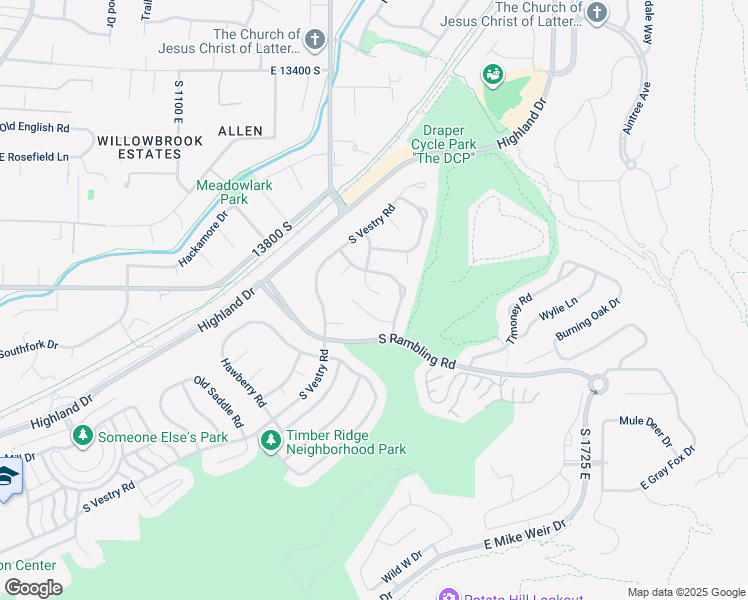 map of restaurants, bars, coffee shops, grocery stores, and more near 13826 South Tom Shoemaker Circle in Draper