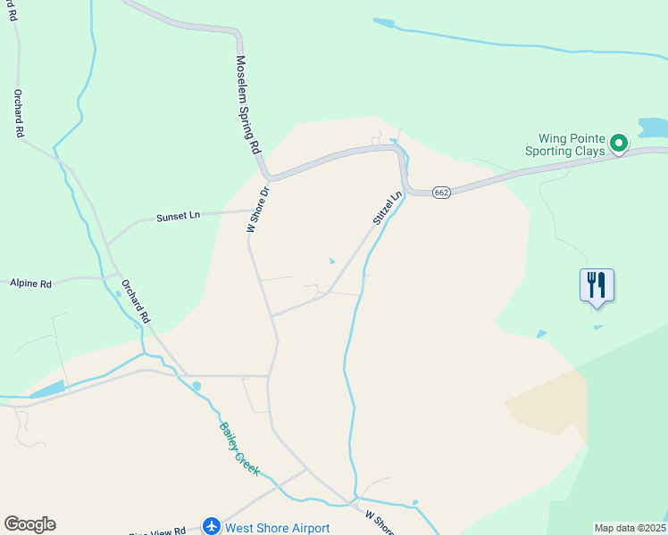 map of restaurants, bars, coffee shops, grocery stores, and more near 79 Stitzel Lane in Hamburg