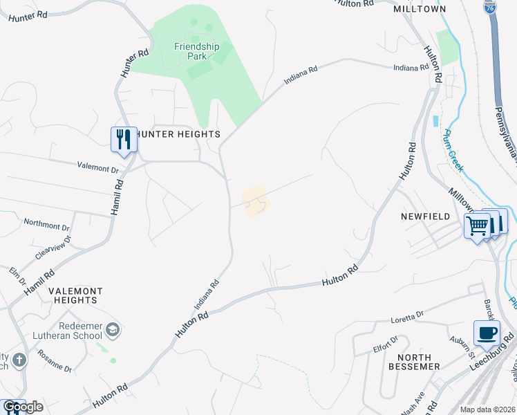 map of restaurants, bars, coffee shops, grocery stores, and more near 1000 Indiana Road in Verona