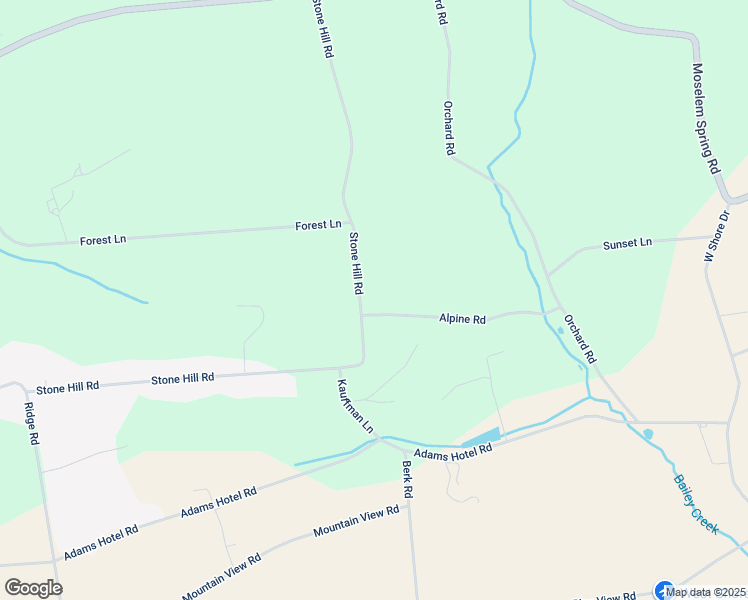 map of restaurants, bars, coffee shops, grocery stores, and more near 377 Stone Hill Road in Shoemakersville