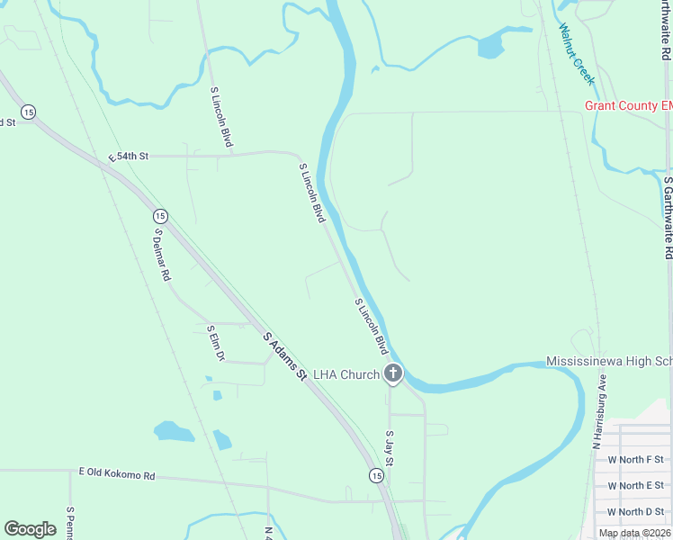 map of restaurants, bars, coffee shops, grocery stores, and more near 5520 South Lincoln Boulevard in Marion